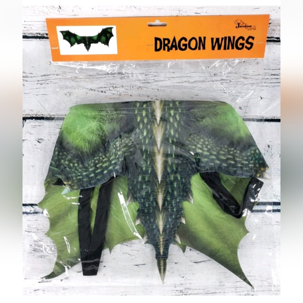 NWT Dragon Wings Mystical Medieval Fantasy Halloween Costume Accessory Party - Picture 3 of 3